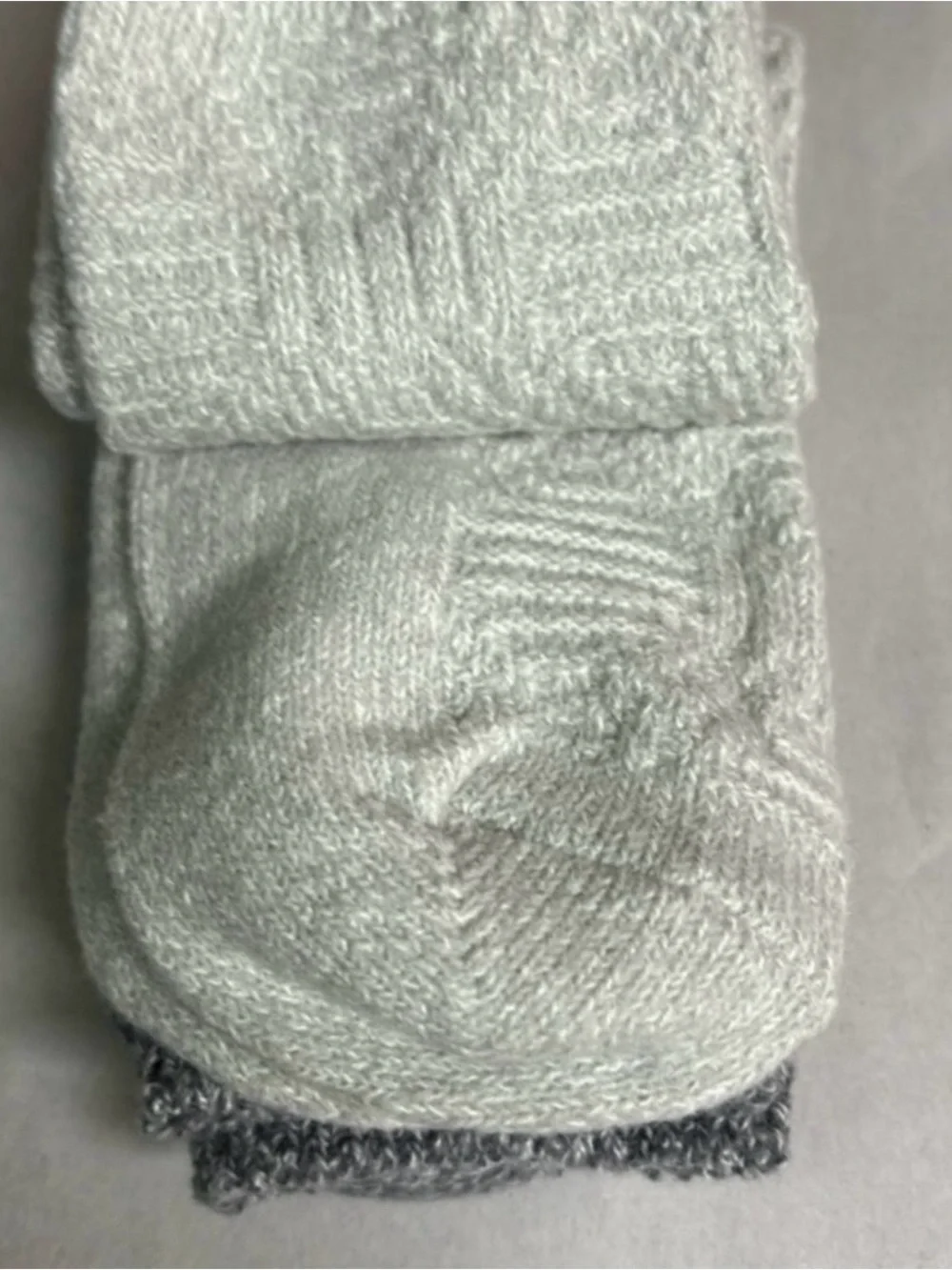 New Cuddl Duds Socks Women’s 2 Pack Gray Soft Leg Layering Crew Socks Casual